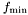 $f_{\rm min}$